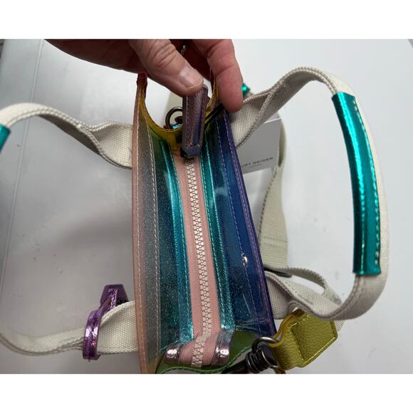 Kurt Geiger London extra small vinyl southbank tote bag - Picture 5 of 13